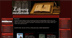 Desktop Screenshot of libreriamedievale.com