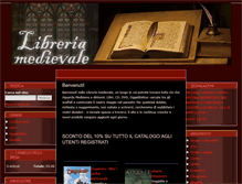 Tablet Screenshot of libreriamedievale.com